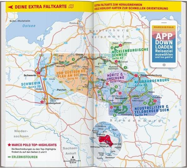 MARCO POLO Reiseführer Mecklenburgische Seenplatte