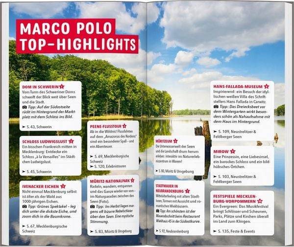 MARCO POLO Reiseführer Mecklenburgische Seenplatte