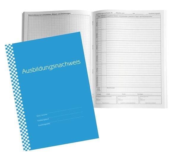Ausbildungsnachweisheft - gewerbliche Ausbildung