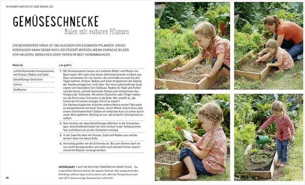 45 Gartenprojekte für Kinder ab 3 Jahren. Natur entdecken im eigenen Abenteuerspielplaz