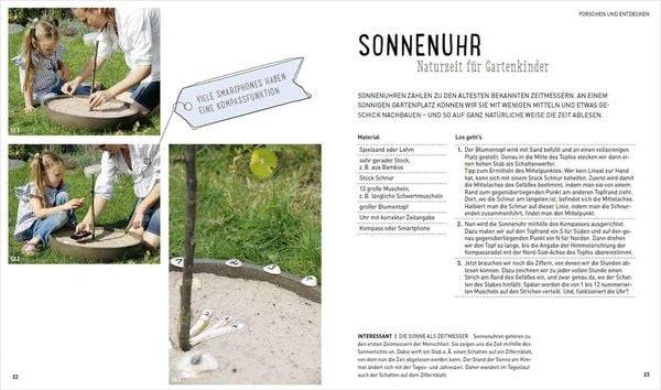 45 Gartenprojekte für Kinder ab 3 Jahren. Natur entdecken im eigenen Abenteuerspielplaz