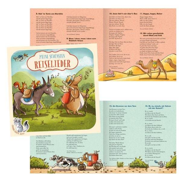 Öhrchen auf! Meine schönsten Reiselieder (Audio-CD)