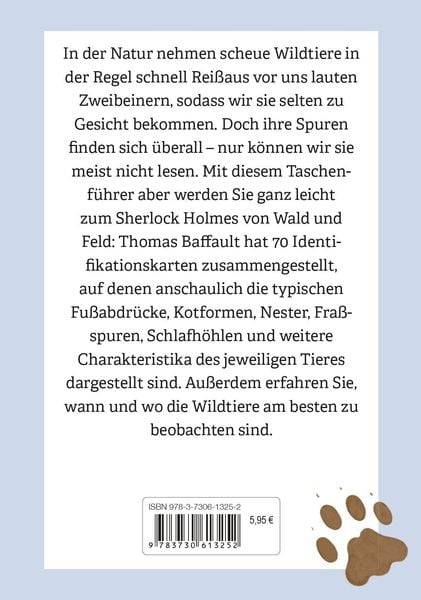 Anaconda Taschenführer Tierspuren. 70 Fuß-, Kot- und Fraßspuren lesen und bestimmen