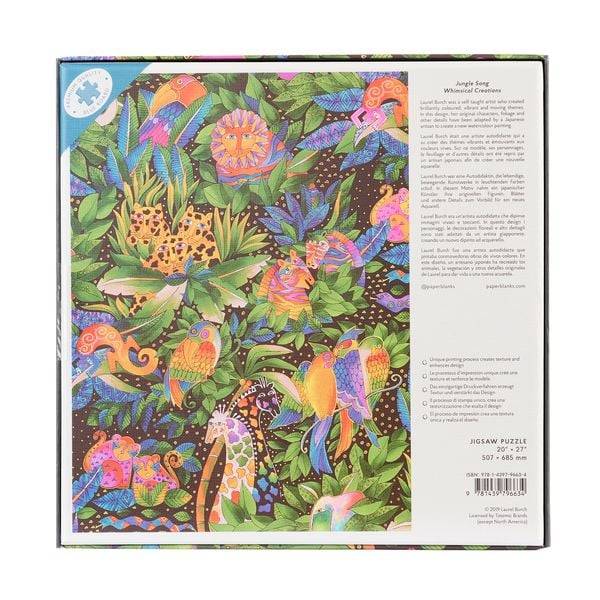 Paperblanks Jungle Song Whimsical Creations Puzzle 1000 PC