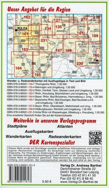 Wasserkuppe, Fulda, Gersfeld und Umgebung 1 35 000