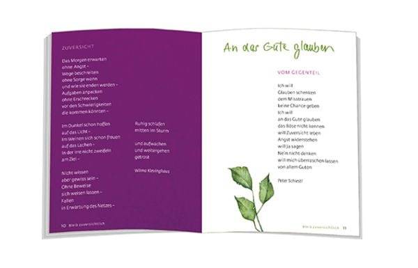 Bleib zuversichtlich