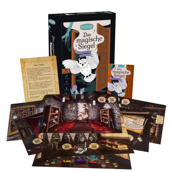 Das magische Siegel - Ein fantastisches Escape-Spiel. Gefahr in der Zauberschule!