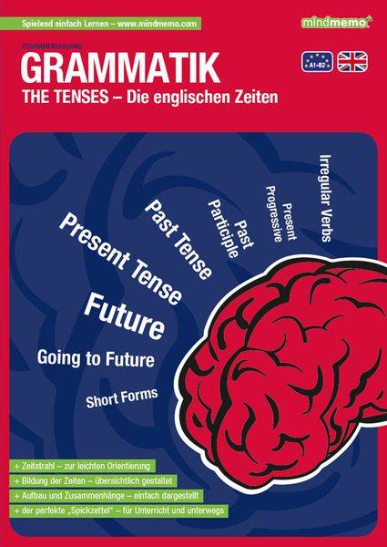 Mindmemo Lernfolder - The Tenses - Die englischen Zeiten - Zusammenfassung