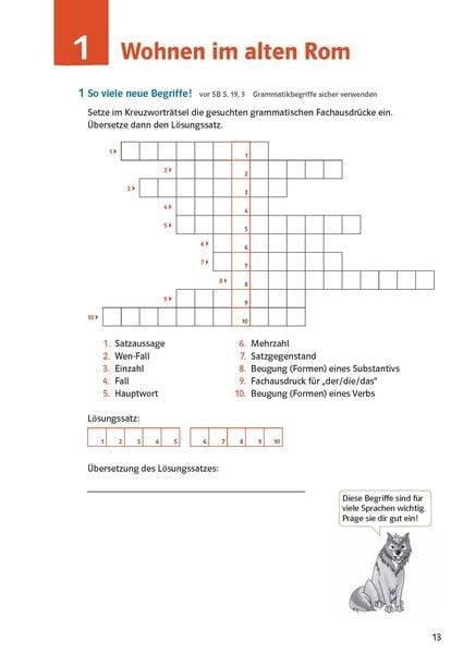 Pontes Gesamtband 1 (ab 2020) Das Trainingsbuch zum Schulbuch 1. Lernjahr. Lektion 1-11