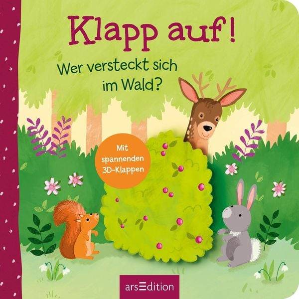 Klapp auf! Wer versteckt sich im Wald?