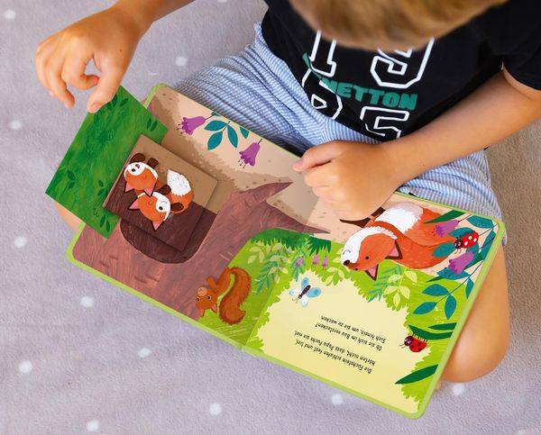 Klapp auf! Wer versteckt sich im Wald?