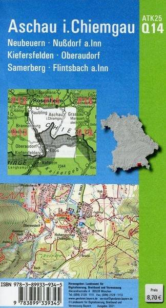 Aschau i.Chiemgau 1:25 000