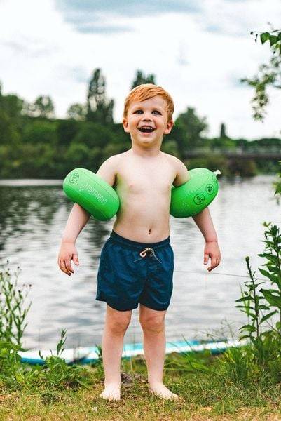 Grünflügel-Schwimmflügel rund (11-30kg)