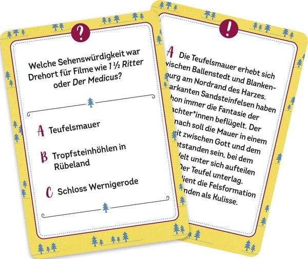 Wer hätte das gedacht?! Das Unnützes-Wissen-Quiz Harz