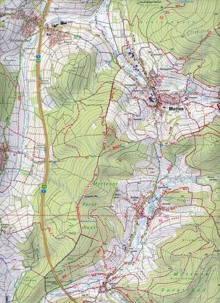 Bad Brückenau 1 : 25 000