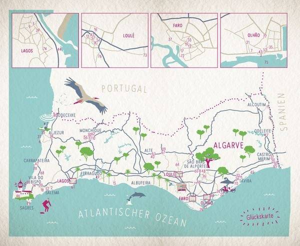 Glücksorte an der Algarve