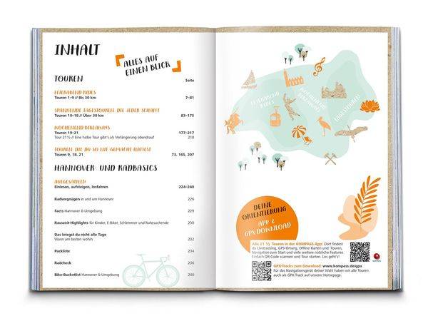 KOMPASS Radvergnügen in und um Hannover