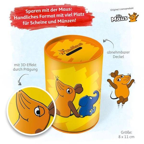 Trötsch Die Maus Spardose Maus und Elefant