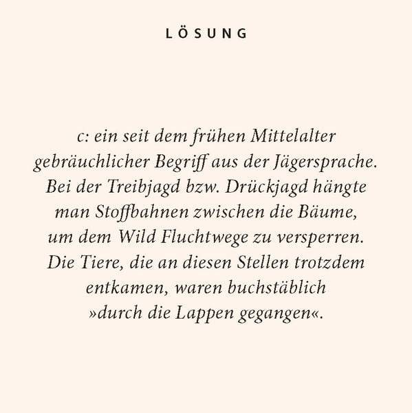 Deutsche Redensarten-Quiz