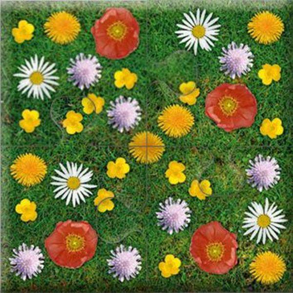 Das "Gelingt-immer"-Puzzle Wiesenblumen. Das Puzzle-Spiel für Senioren mit Demenz