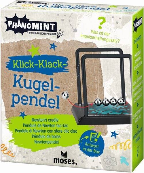 Moses. - PhänoMINT Klick-Klack-Kugelpendel