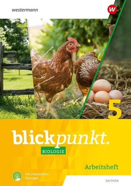 Blickpunkt Biologie 5. Arbeitsheft mit interaktiven Übungen. Für Sachsen