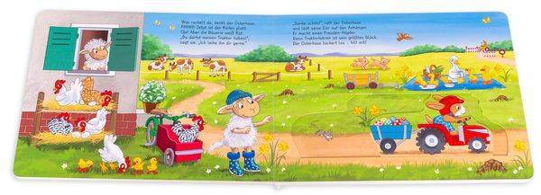 Schau, da kommt der Osterhase!