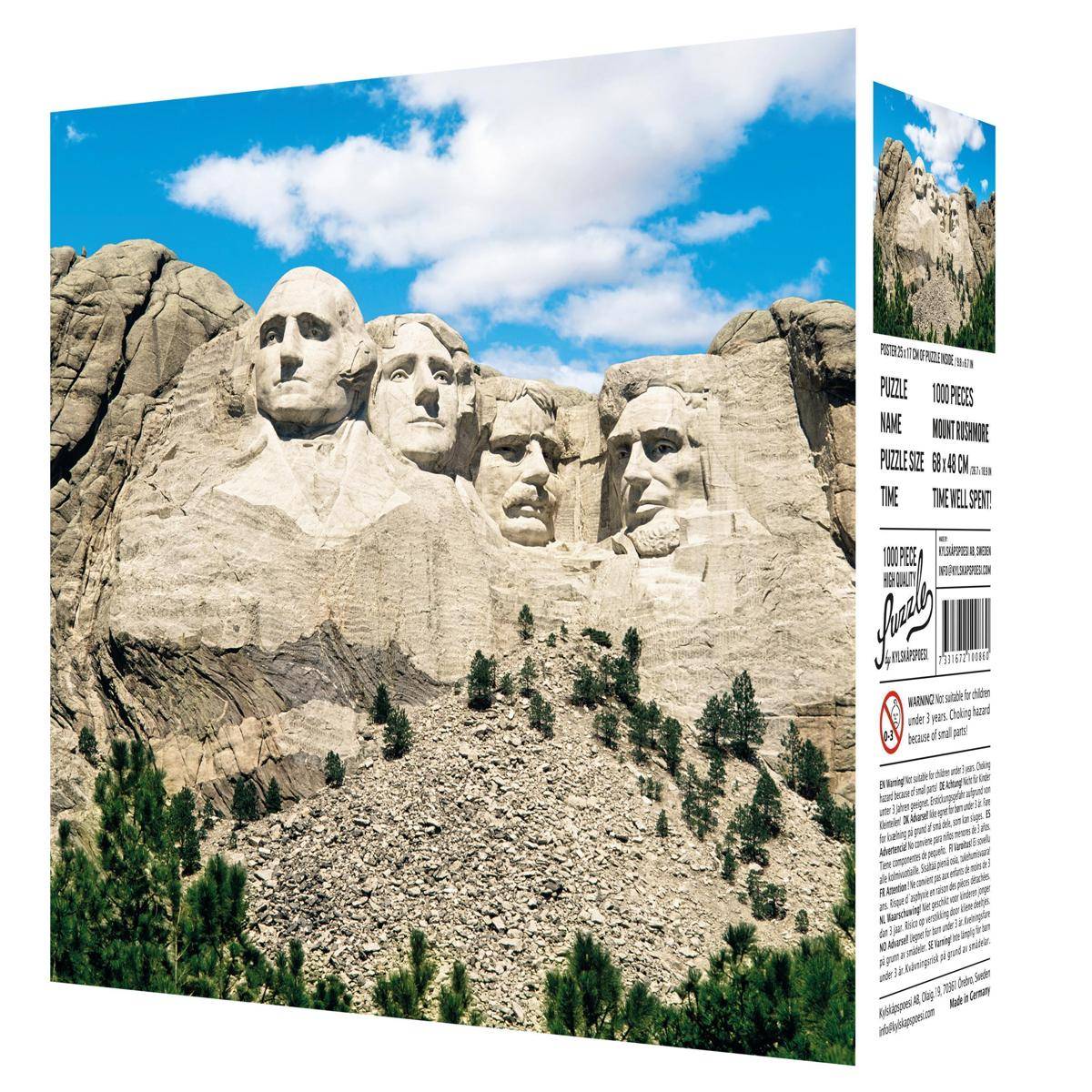 KYL00860 - High Quality Puzzle Mount Rushmore (1000 Teile) (GB)