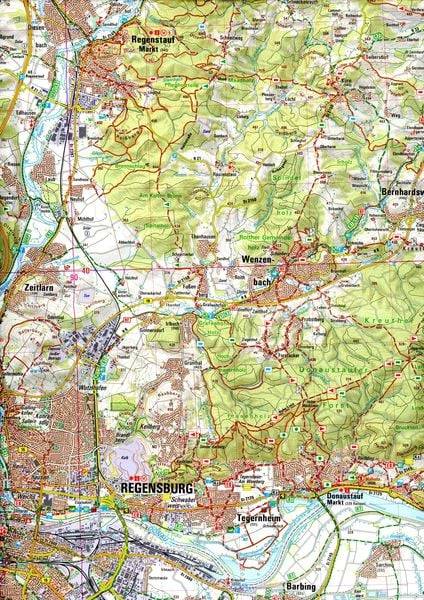 Naturpark Oberer Bayerischer Wald - westlicher Teil 1 : 50 000 (UK50-26)