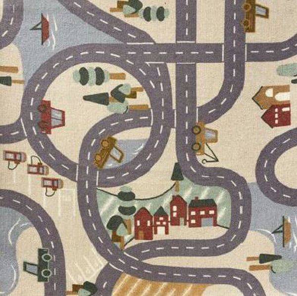 Scanroad Spielteppich ca. 80x120 cm