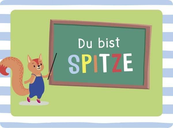 Schulkind! Lob-Kärtchen für die Pausenbox