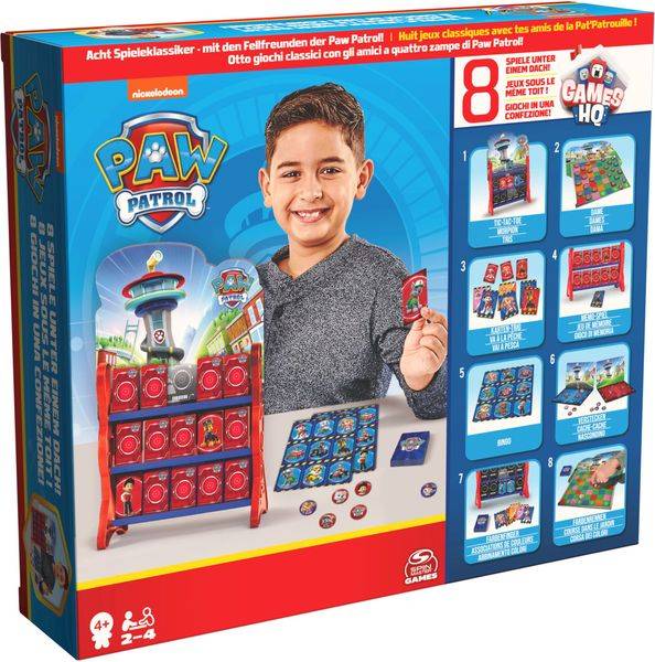 Spin Master - Paw Patrol - Spielesammlung (Games HQ)