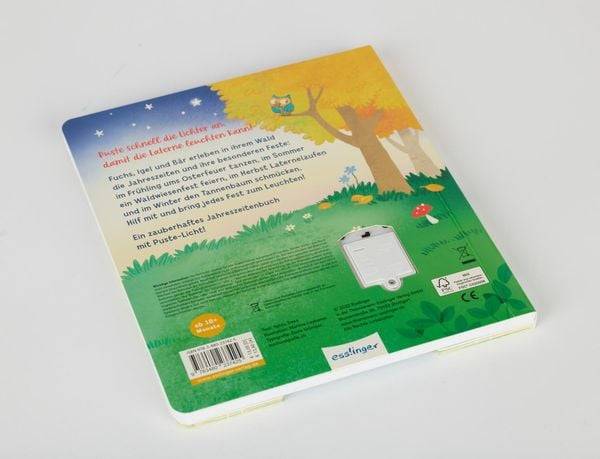 Mein Puste-Licht-Buch: Leuchte, leuchte durch das Jahr