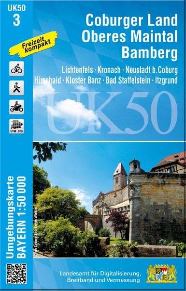Coburger Land, Oberes Maintal, Bamberg 1 : 50 000 (UK50-3)