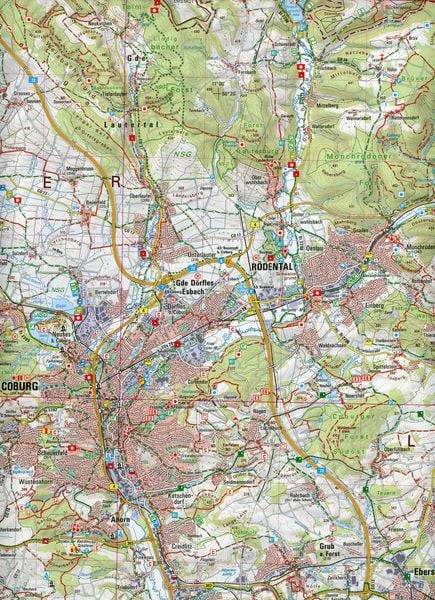 Coburger Land, Oberes Maintal, Bamberg 1 : 50 000 (UK50-3)