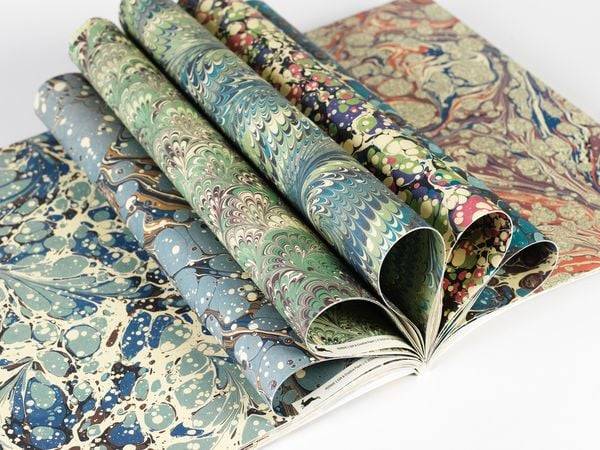Marbled Paper Designs