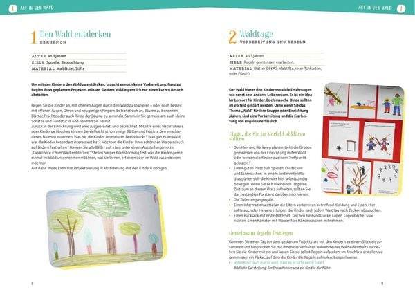 Projektreihe Kindergarten - Im Wald