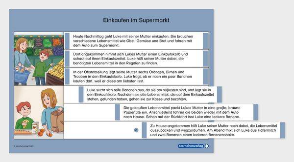Sätze ordnen Teil 2