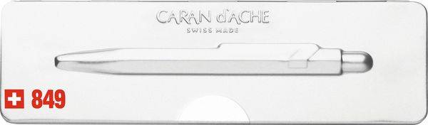Caran d'Ache Kugelschreiber 849 POPLINE weiß