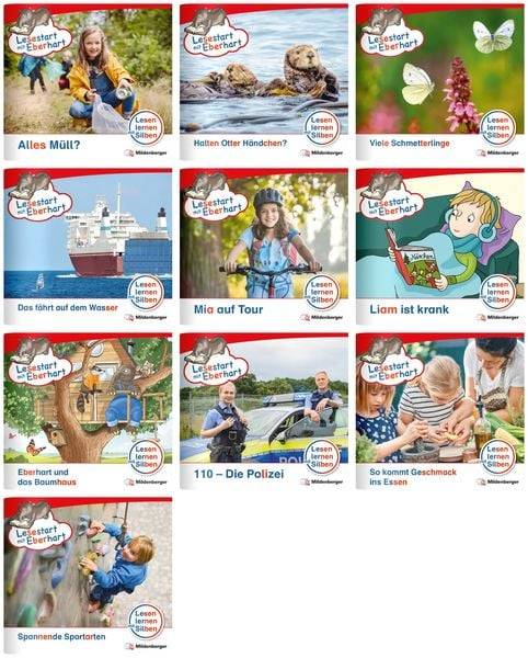 Paket – Lesestart mit Eberhart, Lesestufe 3: Komplettbezug Heft 71-80