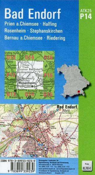 Bad Endorf 1 : 25 000