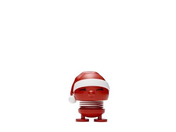 Hoptimist Baby Santa Bimble red
