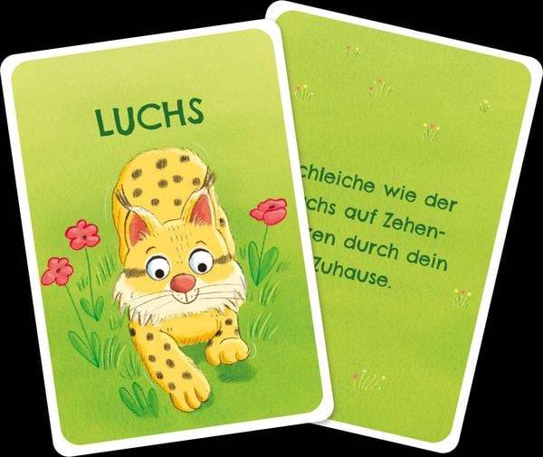 Schleiche wie der Luchs, watschle wie die Ente
