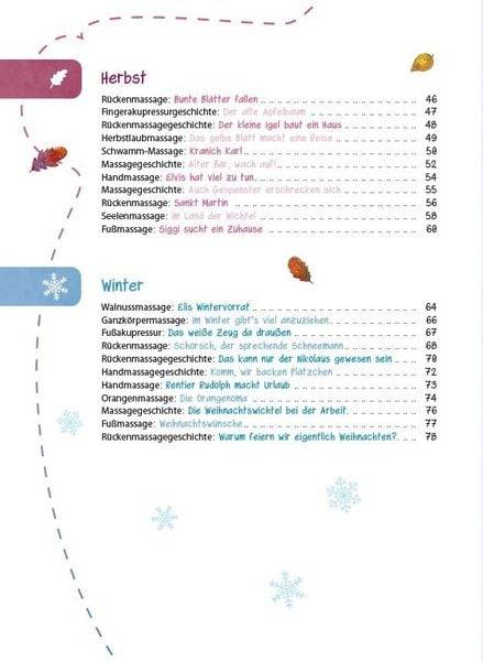 Das Kita-Jahreszeitenbuch: Massagegeschichten