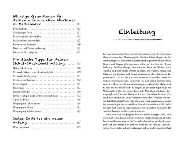 Mathe ohne Angst