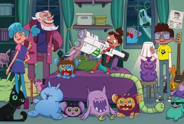 Schmidt Spiele - Monster Loving Maniacs: Bo als Monsterjäger, 150 Teile