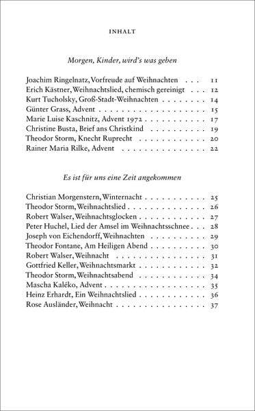 Die schönsten Weihnachtsgedichte