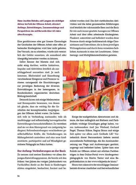 Das Offene Konzept in der Kita