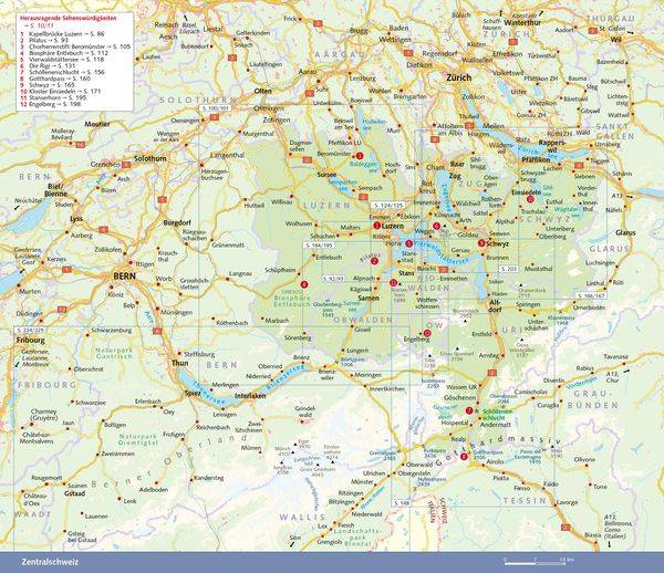 TRESCHER Reiseführer Zentralschweiz