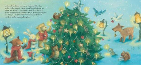 Weihnachtszauber im Winterwald